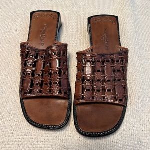 Cole Haan Woven Leather Sandals